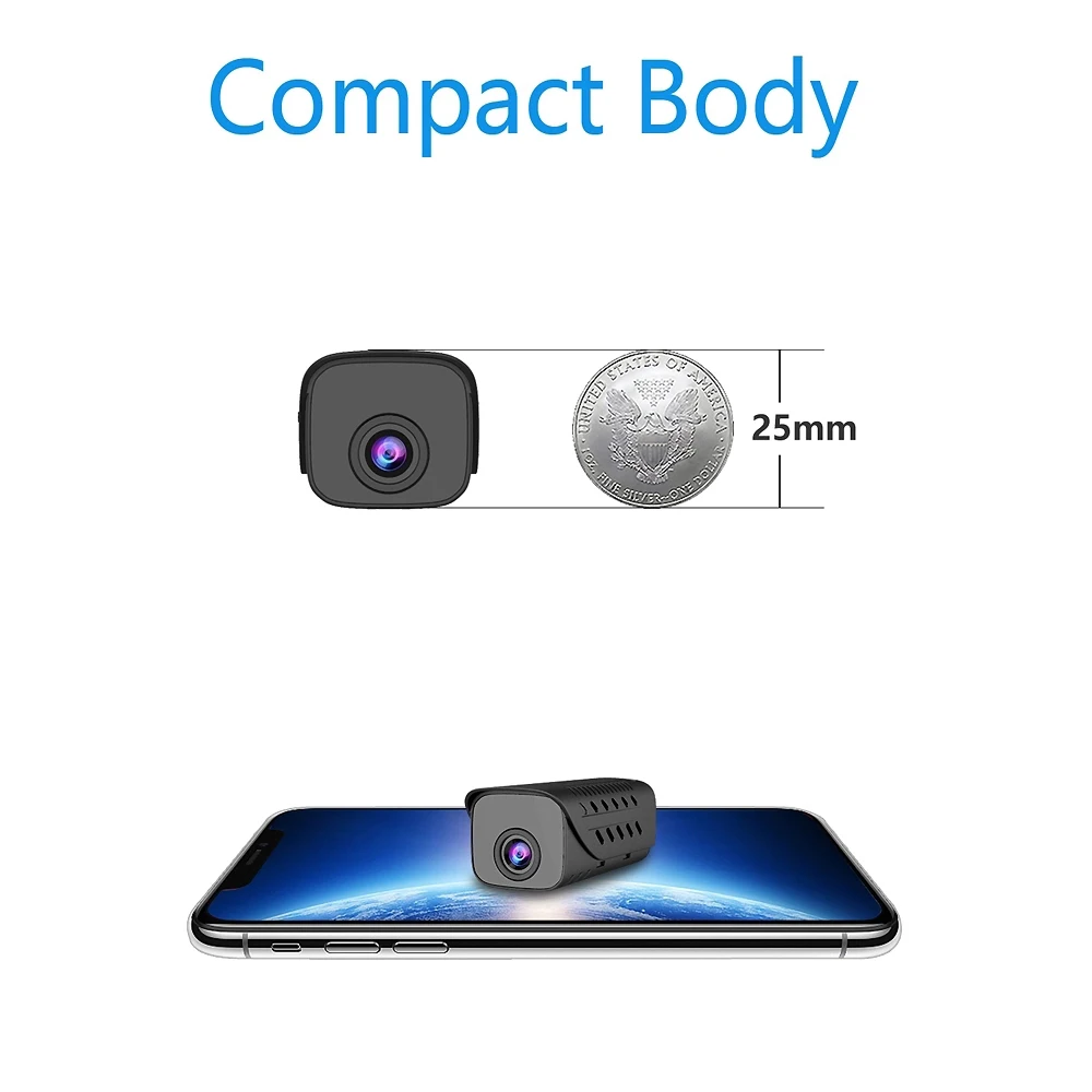 IP камера для домашней системы безопасности Wi Fi 1080P 720P беспроводная мини ночного