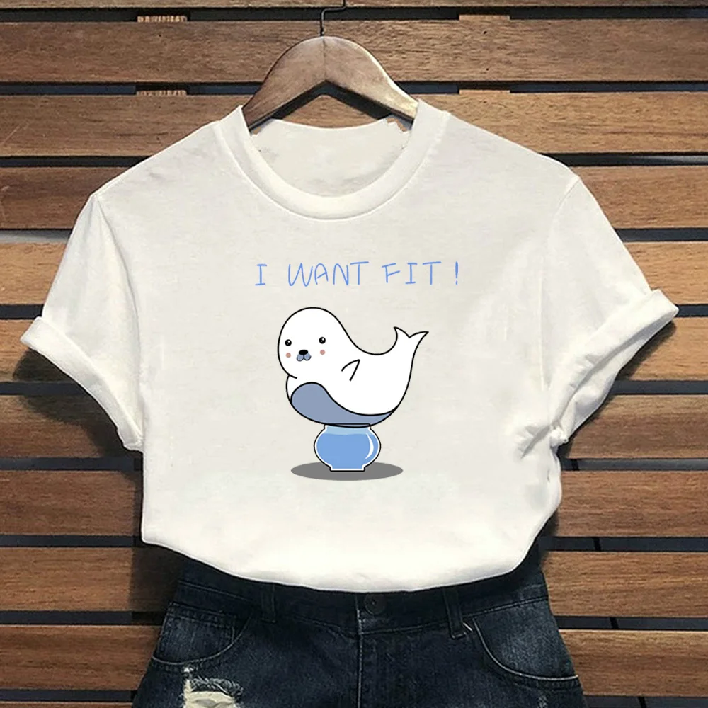 

Милый Свободный Летний повседневный летний топ с коротким рукавом I Want Fly