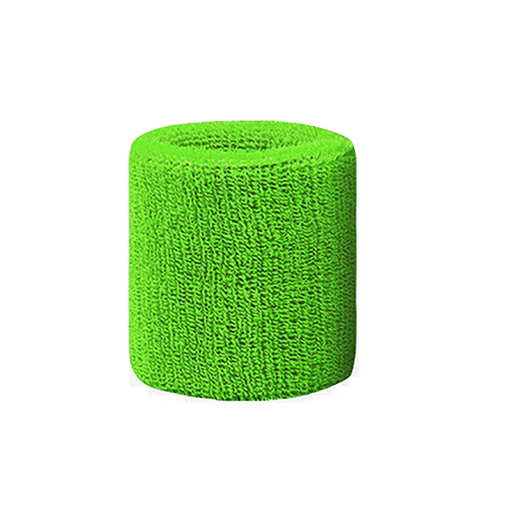 Хлопковая махровая ткань в стиле унисекс ремешок на запястье для тенниса йоги