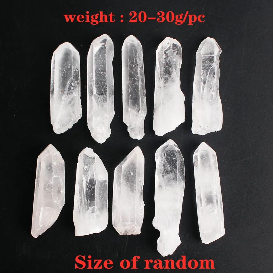 1 шт. натуральный прозрачный кристалл белый Рок Кварц Кластерные точки столб
