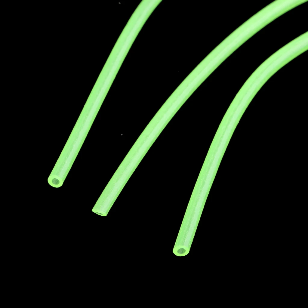 40 шт. силиконовые резиновые светящиеся трубки снасти для морской воды сменные