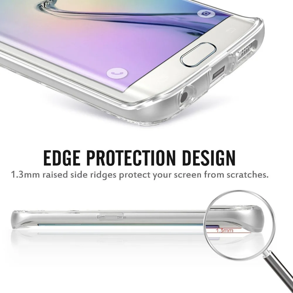 Полностью закрытый чехол 360 для Samsung Galaxy S9 S8 A6 A8 Plus 2018 S5 S6 S7 Edge A3 A5 A7 2016 J3 J5 J7 2017 мягкие