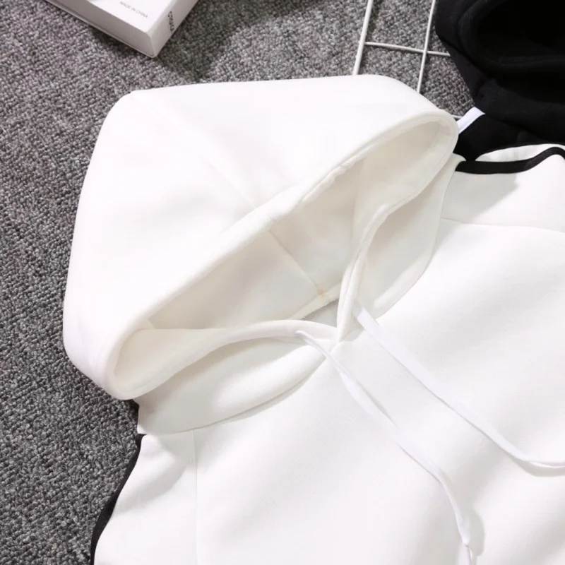 

Women Casual Striped Long Sleeve Warm Winter Tops Fashion Cotton Hoodies Women Sweatshirts