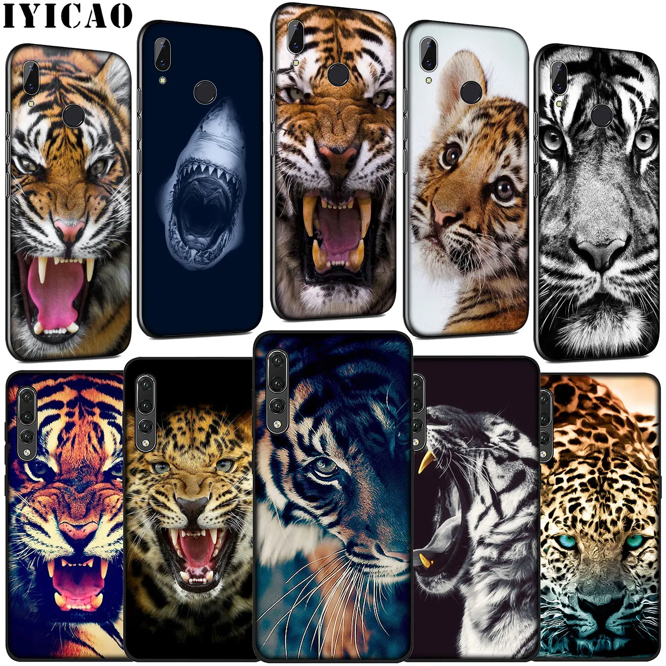 IYICAO Мягкий силиконовый чехол для Huawei P30 P20 Pro P10 P9 Lite Mini 2017 2016 P Smart Z Plus 2019 |
