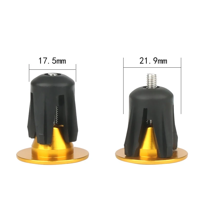 Лидер продаж алюминиевые Заглушки для руля велосипеда 1 пара|Велосипедный руль| |