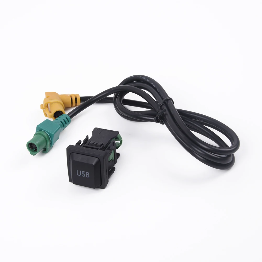 USB кабель с переключателем для гольфа SCIROCCO RCD510 RNS315 MK5 MK6|Переключатели и рычаги