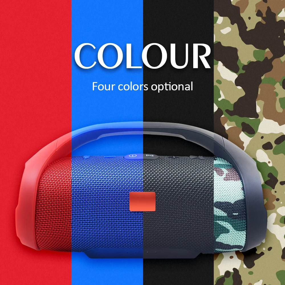 Беспроводной Bluetooth динамик водонепроницаемый открытый портативный сабвуфер Boombox