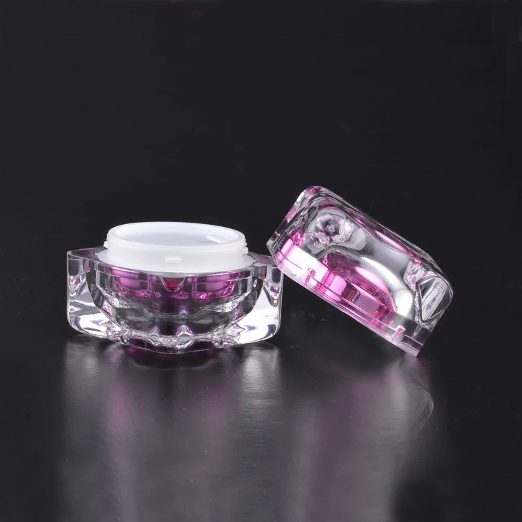 Банка для образцов квадратной формы 10 г|cream bottle|cosmetic containersample jar |