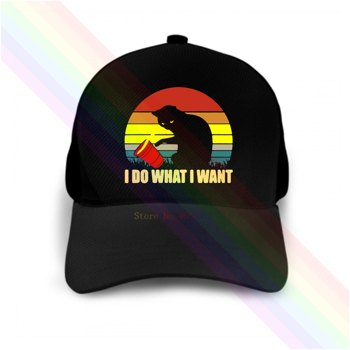 Cat I Do What Want Sunset 2020 новейшая черная популярная бейсболка головные уборы