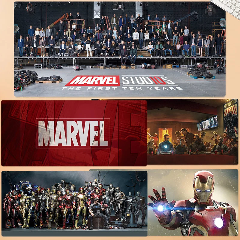 Компьютерный коврик для мыши Marvel DC Iron Man|Письменный набор| |