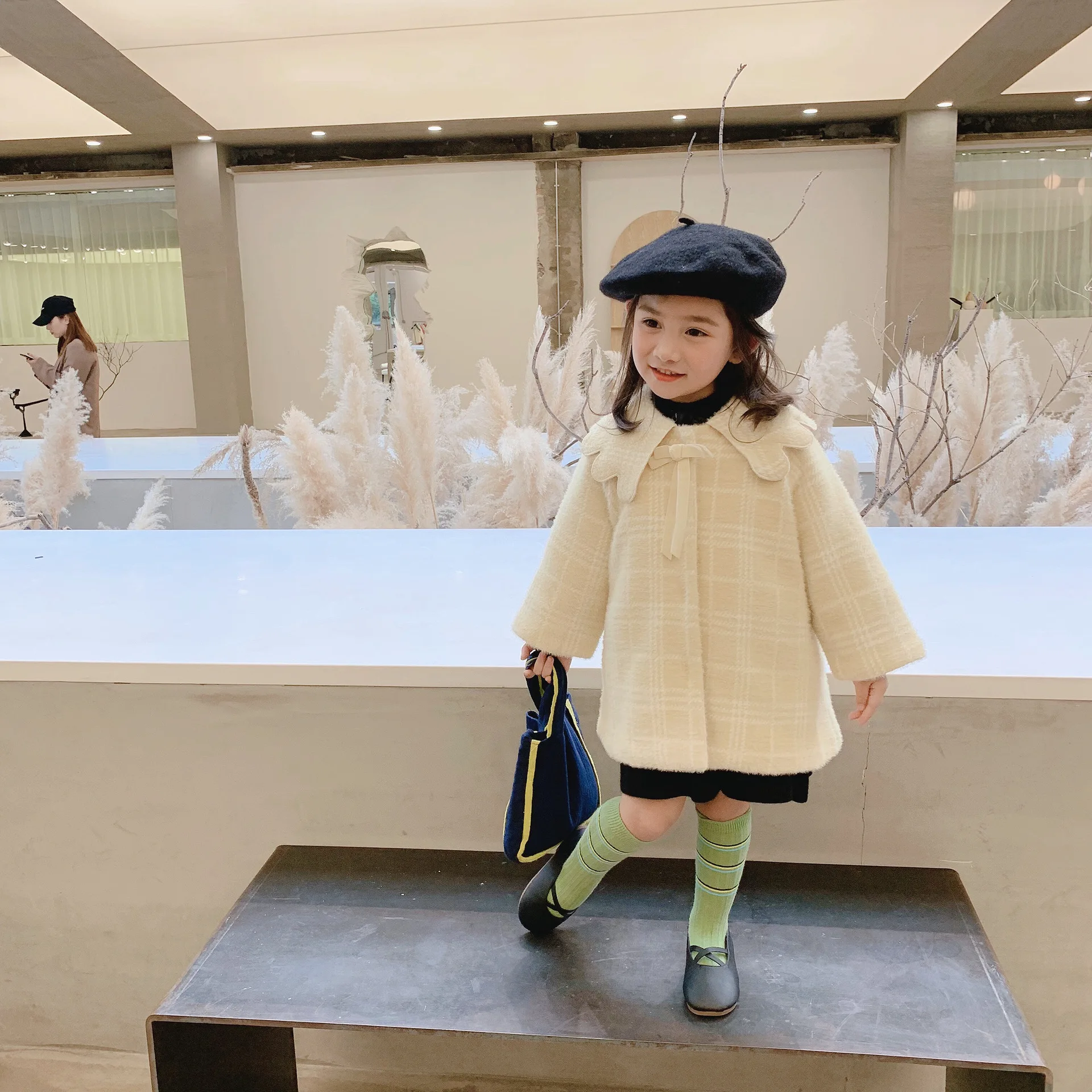 Зимнее Новое поступление корейский стиль хлопковое утепленное длинное пальто