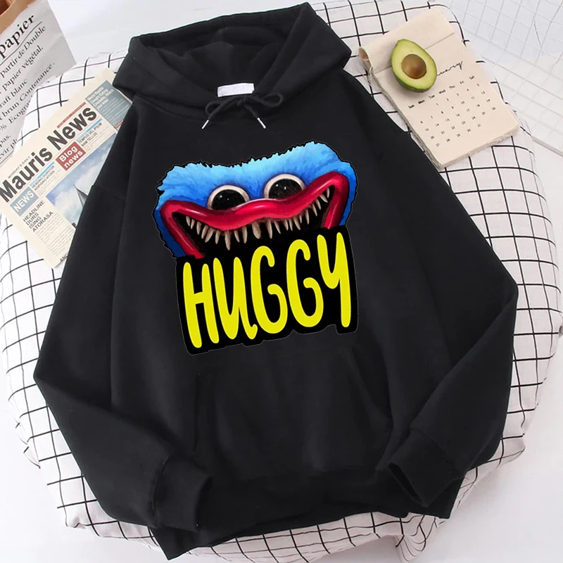 

Hoodies Men Sweatshirts Poppy Playtime Printing Fleece Oversized Hoodie Fashion Poppy Playtime Hip Hop Streetwear Sweatshirt
