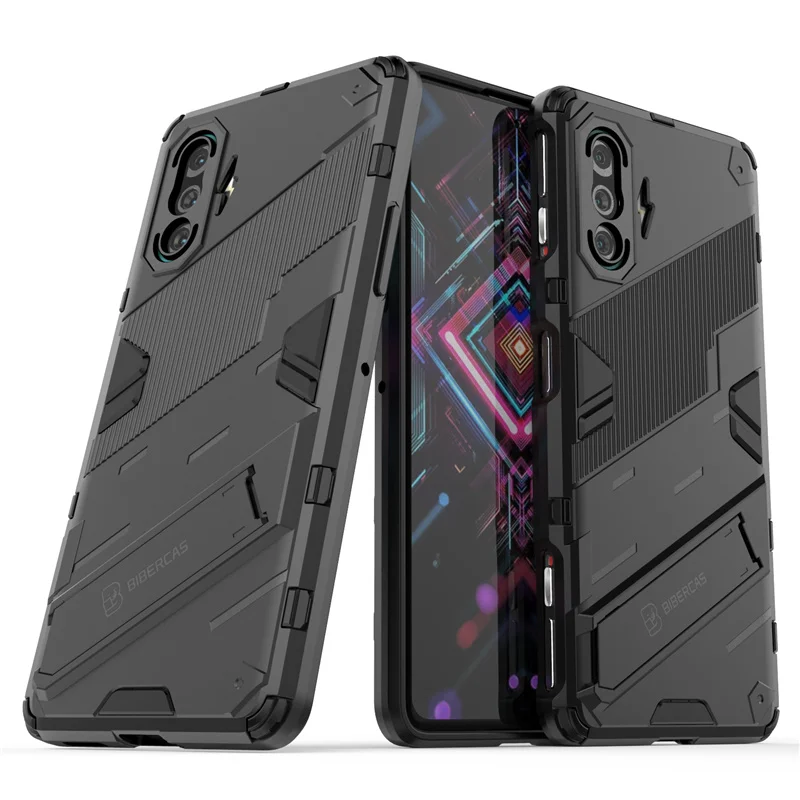 holder case for xiaomi redmi k40 gaming cover for redmi k40 gaming kickstand shockproof back cover for redmi k40 gaming fundas free global shipping