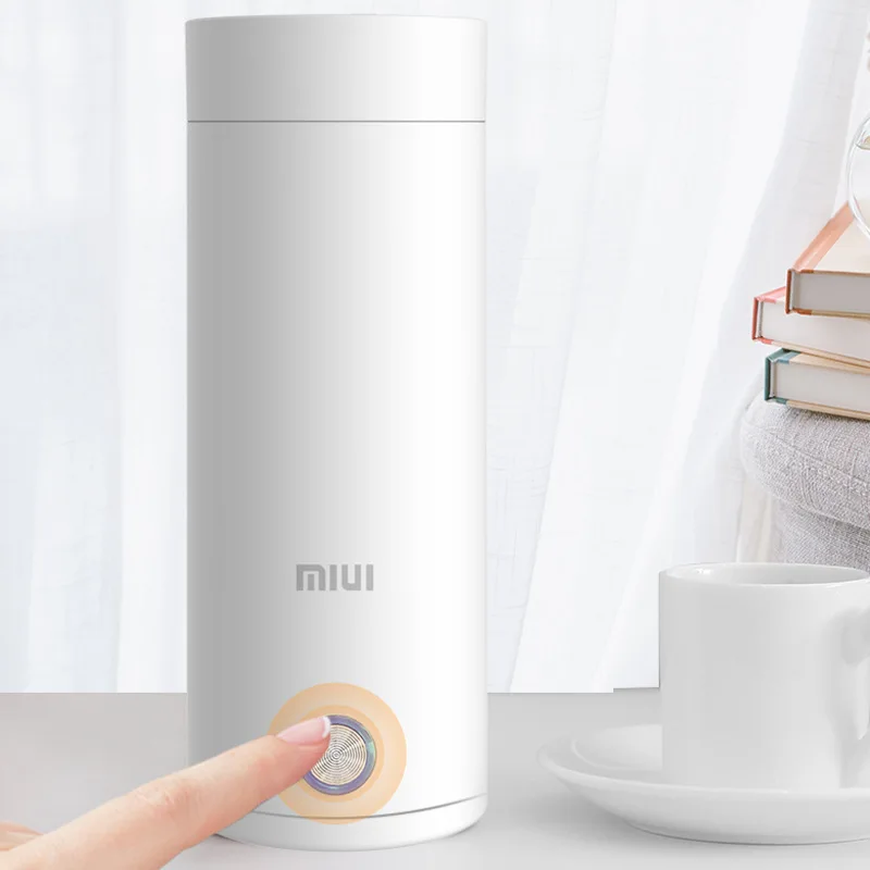 MIUI портативный термос чашка для путешествий Электрический чайник Термочашка