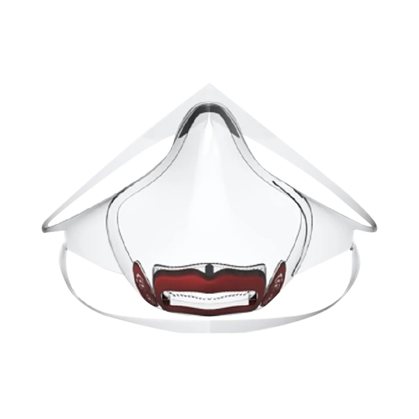 Прозрачная противотуманная маска с защитой от брызг для лица взрослых