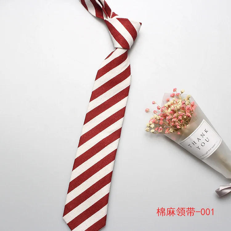 Linbaiway мужские хлопковые Галстуки для женщин Формальные повседневные на шею