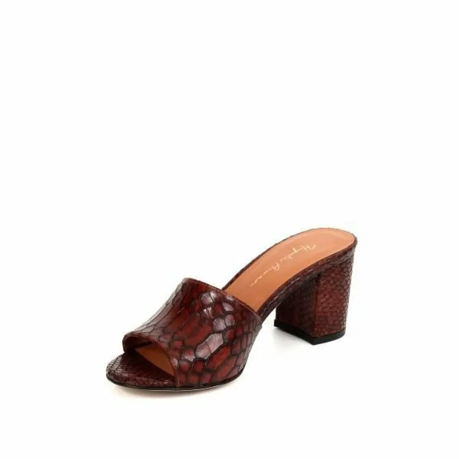

Vital Arman Women'S Leather Heeled Slippers