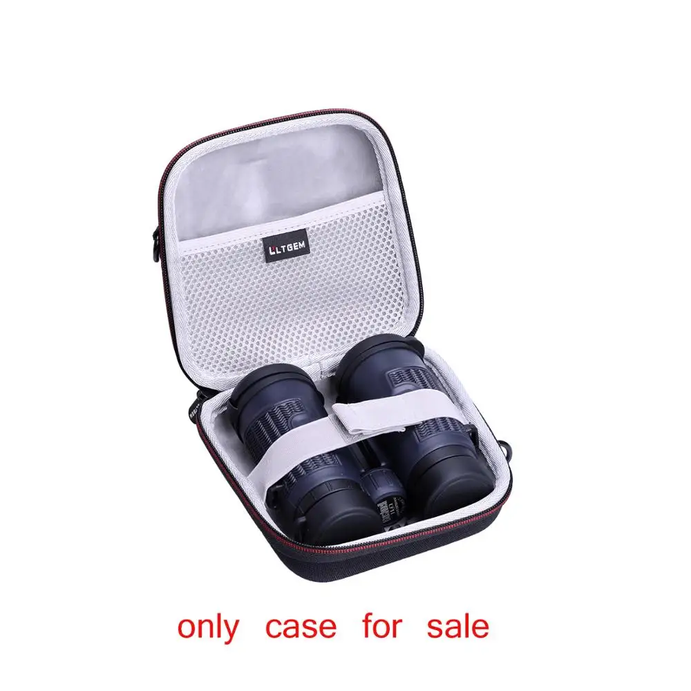 LTGEM EVA Hard Case for Bushnell H2O Waterproof Fogproof Roof Prism Binocular (10*42mm)