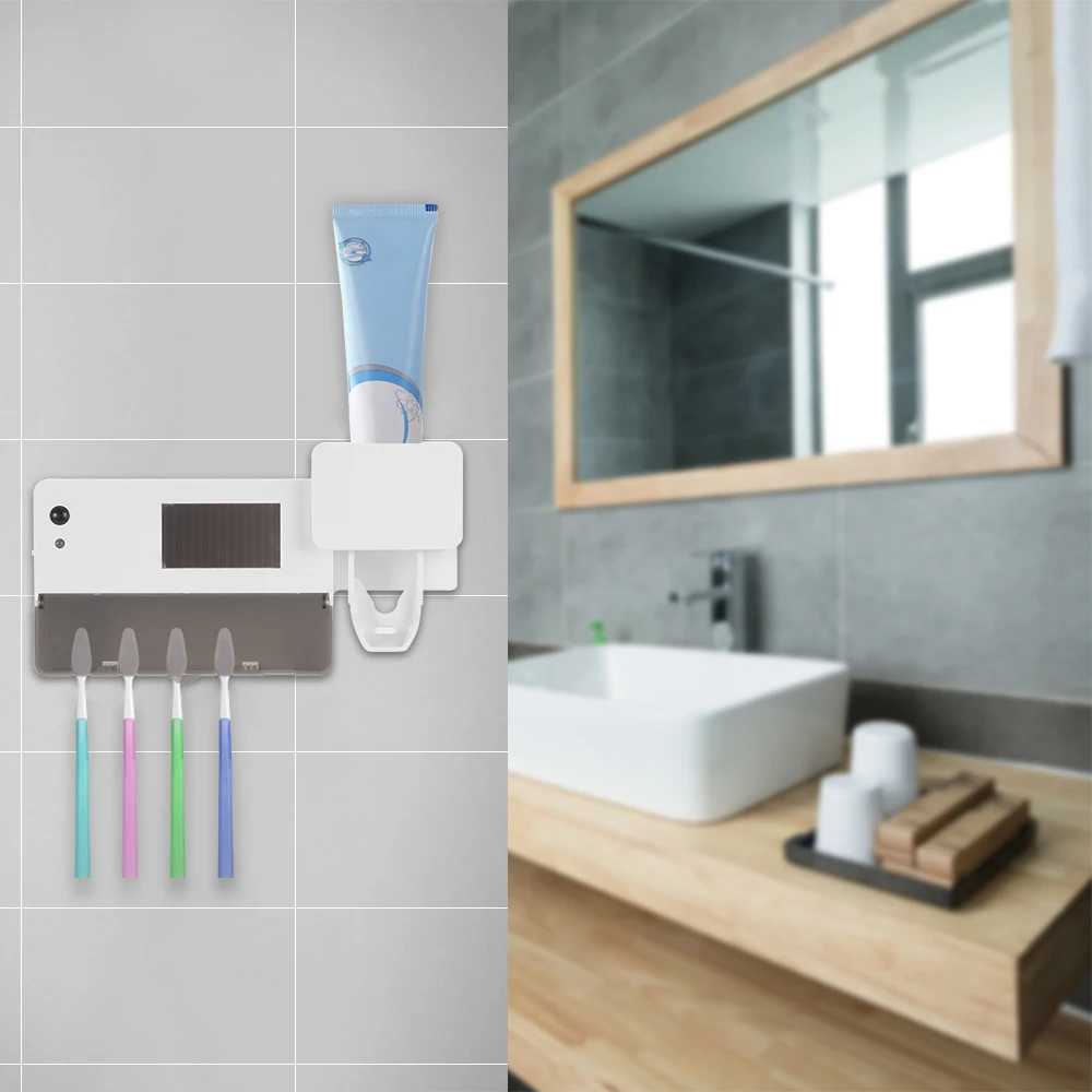 УФ стерилизатор для зубной щетки 2 в 1|Держатели зубных щеток и пасты| |
