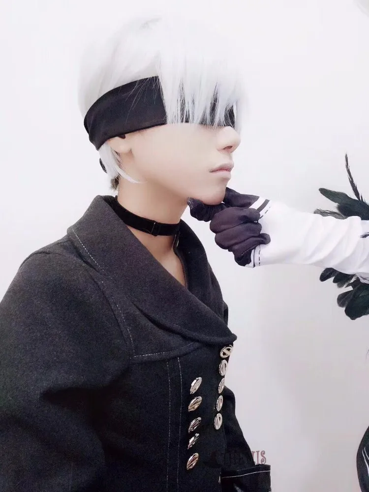 MMGG НИР автоматов 9S Костюмы для косплея YoRHa нет. 9 Тип Хеллоуина форма Для мужчин