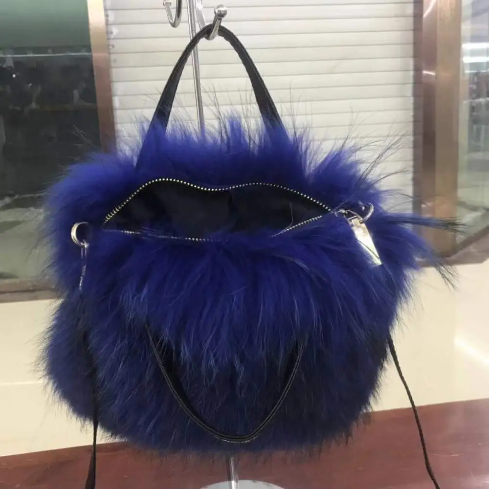 Сумка из натурального Лисьего меха/сумки лисьего меха | Дом и сад