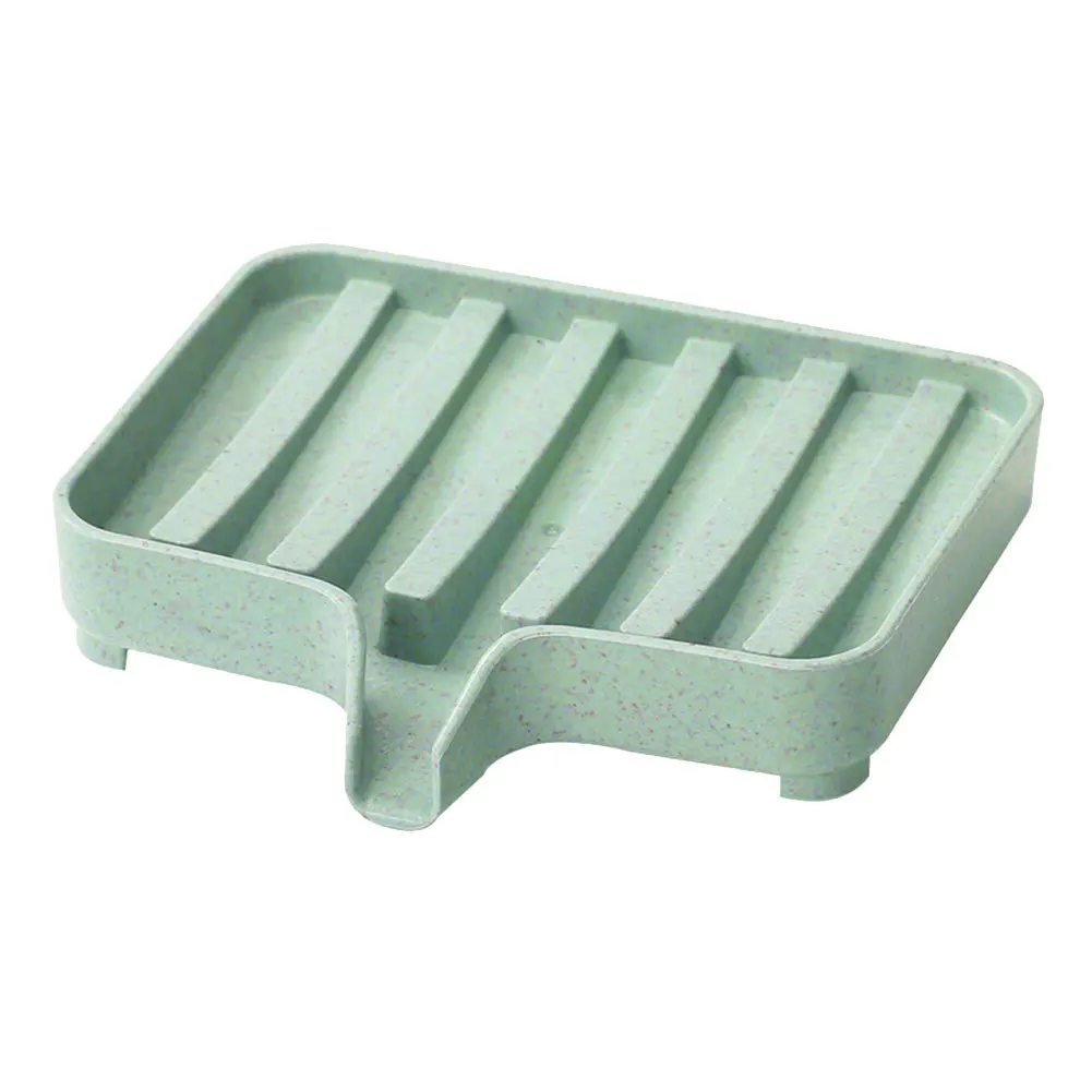 Home Bathroom Shower Soap Dish Storage Tray Holder Plate Rack Drain Box Soapbox | Дом и сад