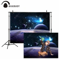 allenjoy backgrounds photocall cosmic landscape planets nebulae space mysterious professional festival backdrop photographic