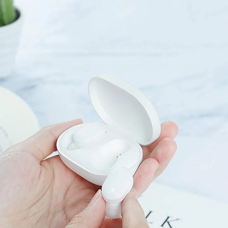 TWS Bluetooth наушники Xiaomi Mi AirDots беспроводные вкладыши гарнитура с микрофоном и