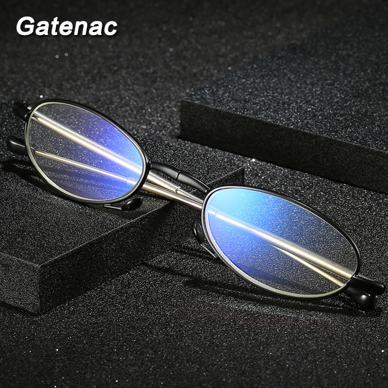 

Новинка 2021, роскошные женские складные очки для чтения высокого качества из сплава, женские складные ретро очки для чтения при пресбиопии и ...
