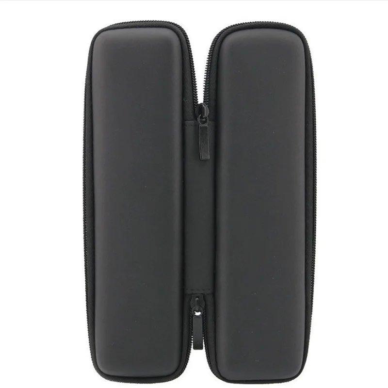 1pc Black Pencil Case Portable EVA Hard Shell Pen Holder School Office Stationery Pouch Internal Mesh Earphone Makeup Bags |