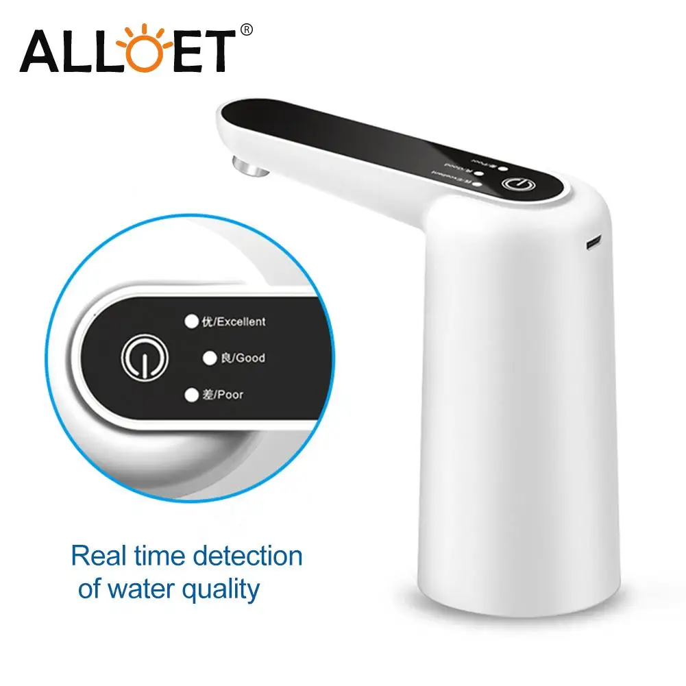 

Portable Barreled Water Electric Pump Smart Drink Dispenser USB Charge Automatic Mini Water Bottle Pump Home Gadgets