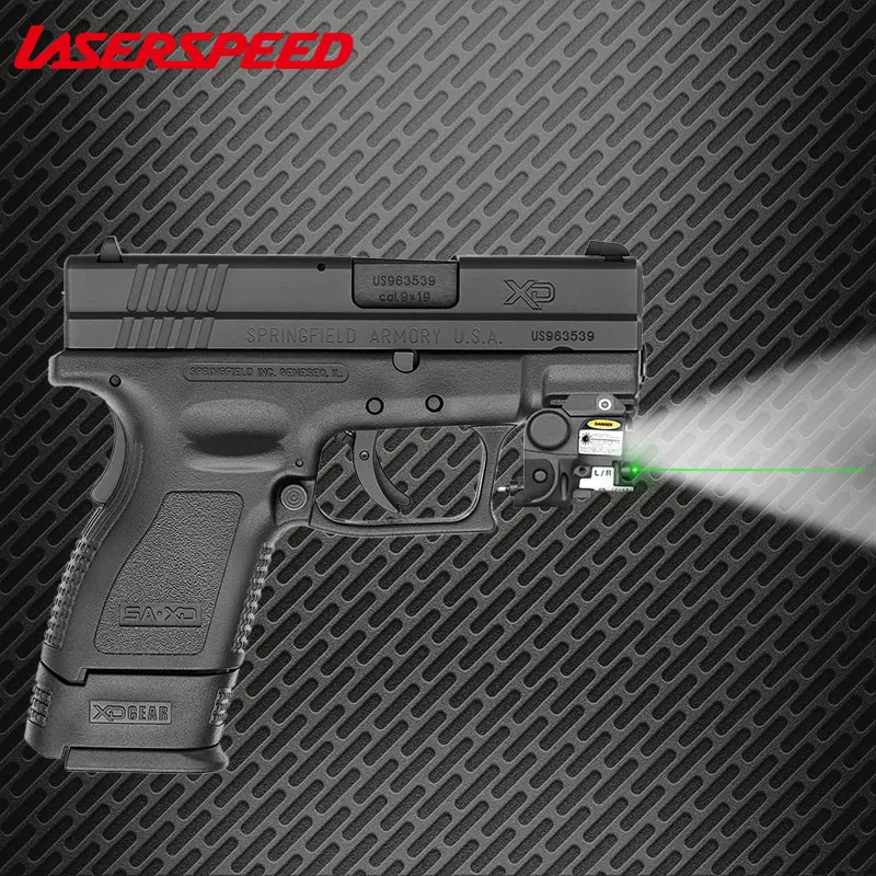 Glock 19 лазерный пистолет вспышки светильник мини Размеры Светильник