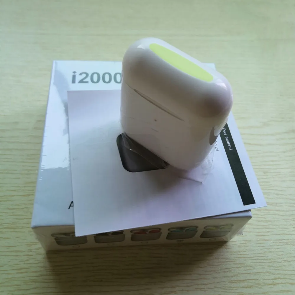 I2000 TWS 1:1 Реплика авто окна беспроводные наушники 8D супер бас Bluetooth 5 0 pk w1 h1 чип i90 i100