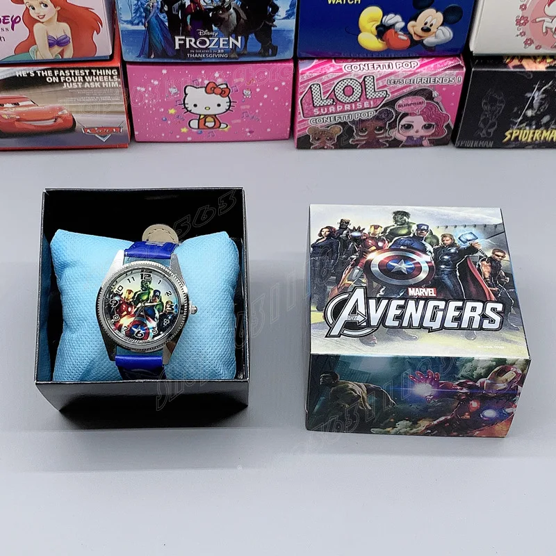 Часы наручные Disney с изображением Микки принцессы Софии Человека-паука