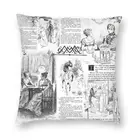 Гордости и ущерба для страниц, накидка для подушки, домашний декоративный Джейн Остин диванные подушки для дивана двухсторонняя печать