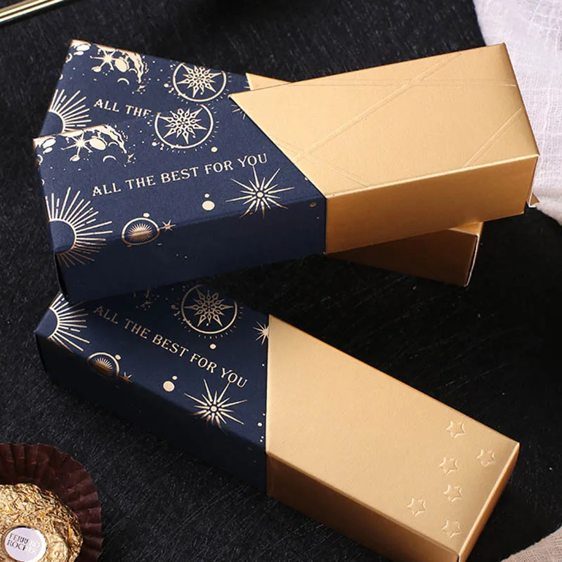 10 шт. прямоугольная коробка для шоколадных конфет Подарочная помады | Дом и сад