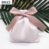 20pcs velvet gift bag jewelry packaging drawstring pouch makeup lipstick birthday wedding party bags wrapping supply sack custom
