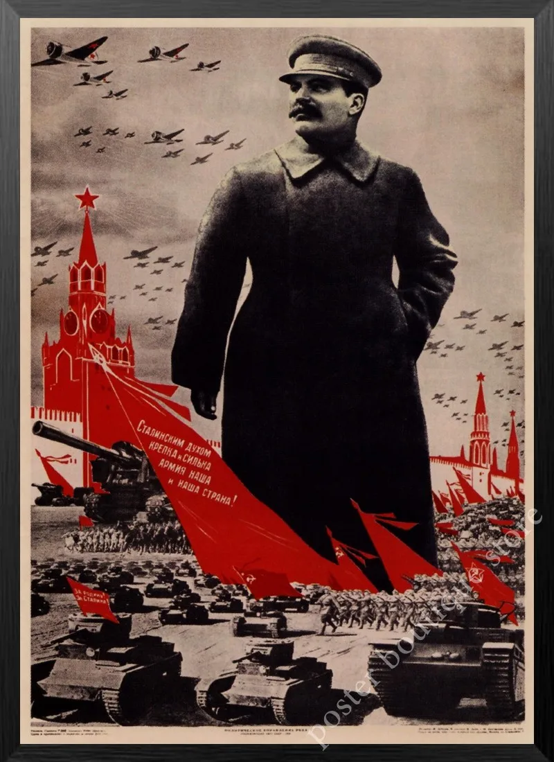 Русский Кот Иосиф Сталин портретный плакат ленинист портретный плакат CCCP винтажные наклейки декоративная настенная наклейка «сделай сам» плакаты - Цвет: 22