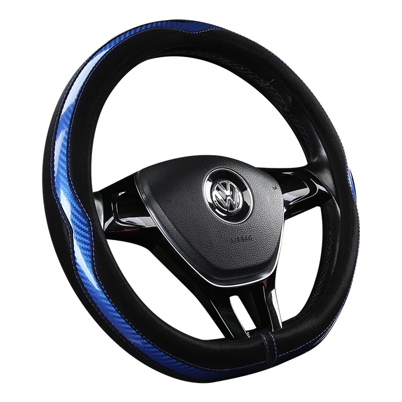 

Carsteering wheel cover steering wheel cover four seasons available carbon fiber breathable snow fleece car steering wheel cover