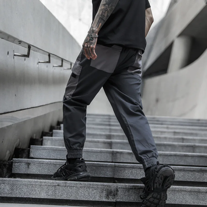 Прямые брюки-карго новинка 2020 цветные повседневные брюки с карманами для бега