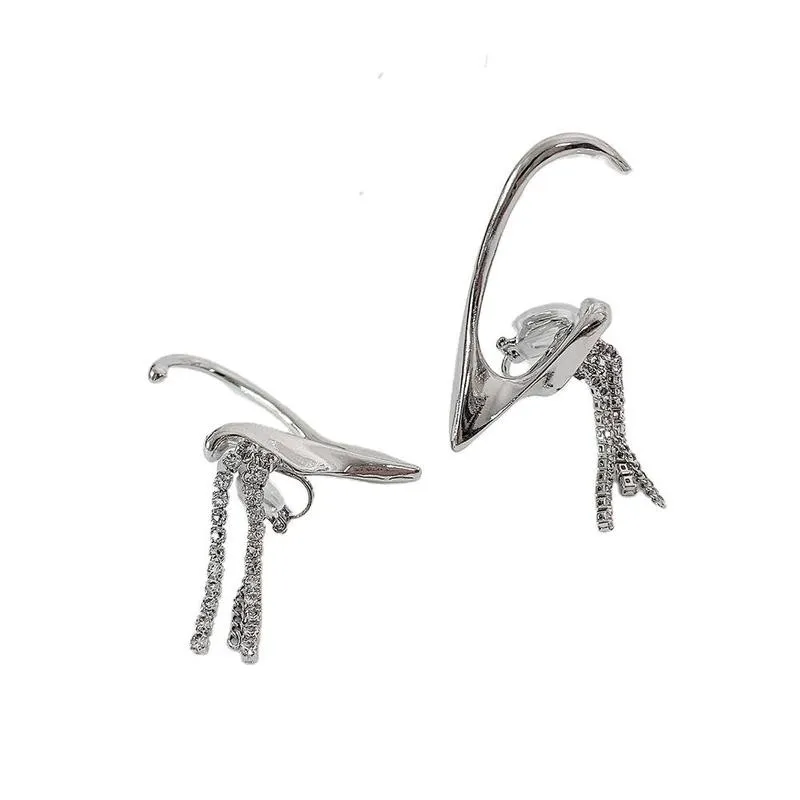 Серьги-клипсы женские в виде эльфа металлические готическом стиле | Украшения и