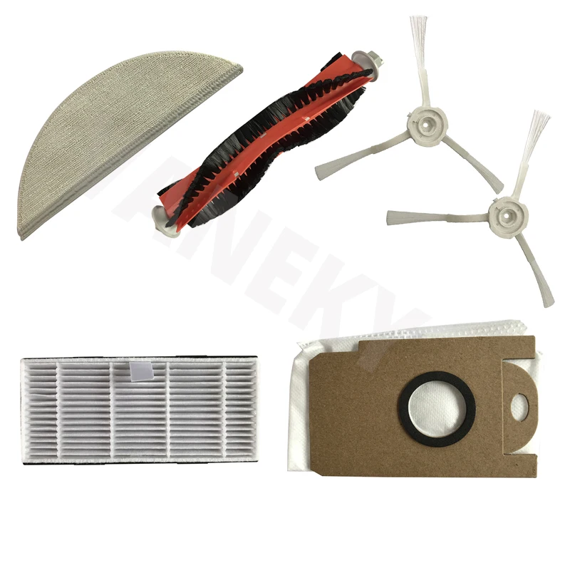 Сменные аксессуары запчасти пылесборник боковые щетки для робота пылесоса Lydsto R1