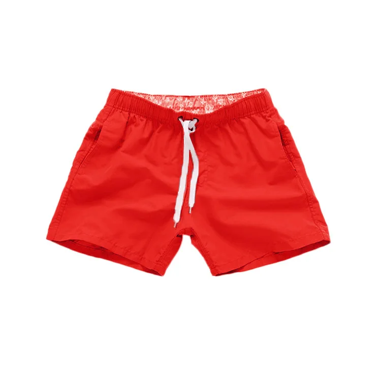 

Beach Pants Men's Shorts Summer Surf Pants Men's Beach Pants Solid Color European and American Beach Pants Men's Underwear