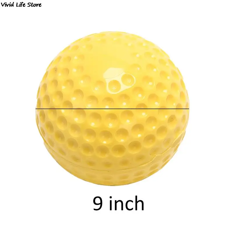 2 цвета профессиональный бейсбольный мяч 9 дюймов из ПУ жесткий для Софтбола