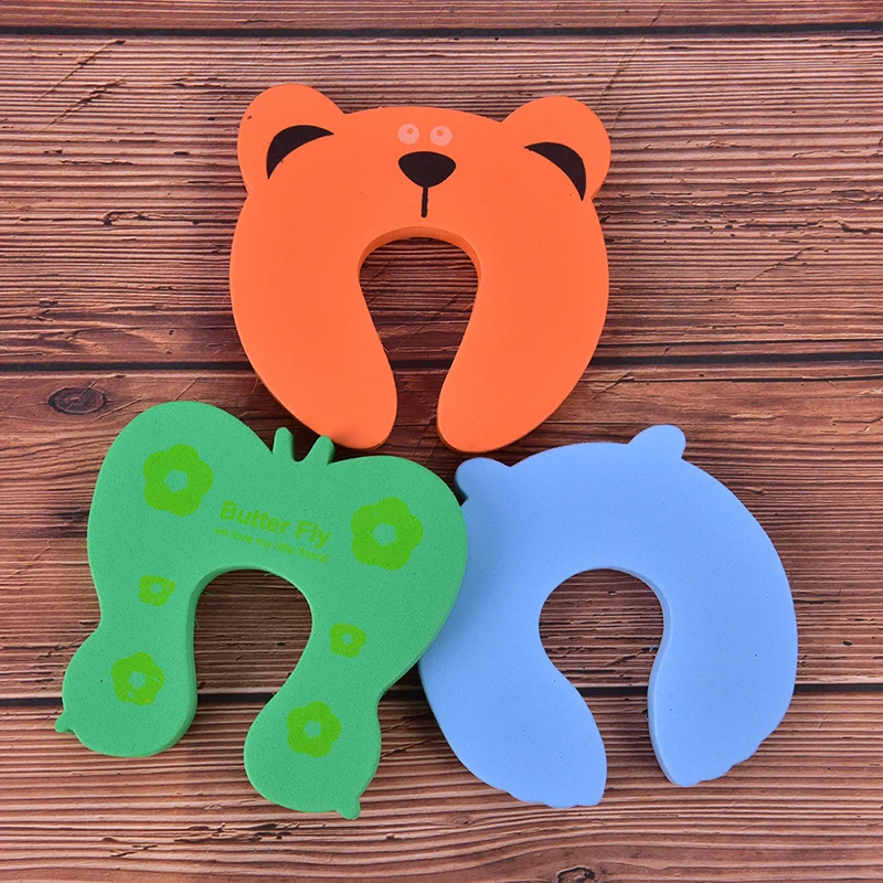 

Защитные Заглушки для дверей от детей, защитная накладка на палец, случайный держатель, замок, защитная игрушка, Новинка