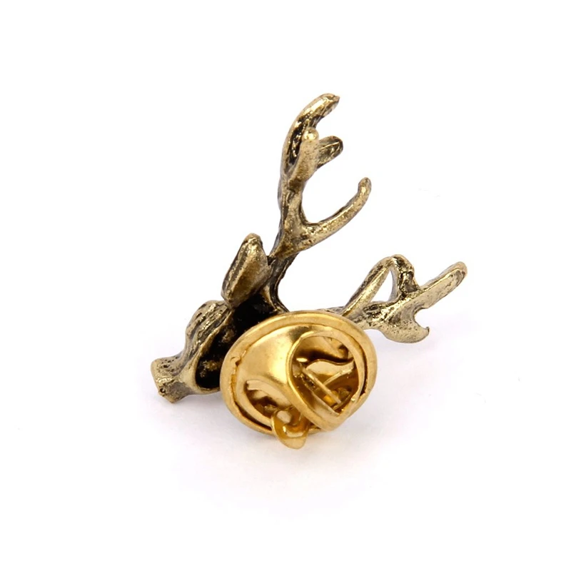 Горячая-1 пара антикварных бронзовых сплавов рубашки воротник зажимы советы