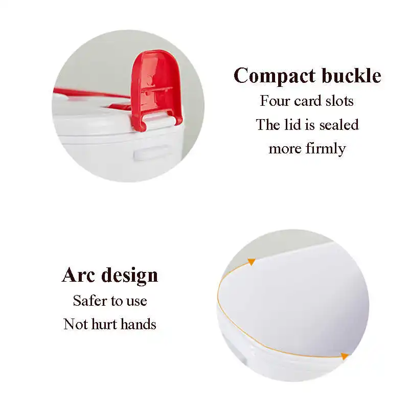 

110V 220V Blue Orange Portable Electric Heating Lunch Box Lunchbox Food-Grade Food Container Food-Heated Container Heat Keeping