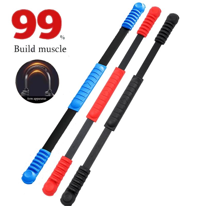 

Flexi Bar Elastic Rod Fitness Stick High Frequency Vibration Training Rod Gym Workout Equipment -40