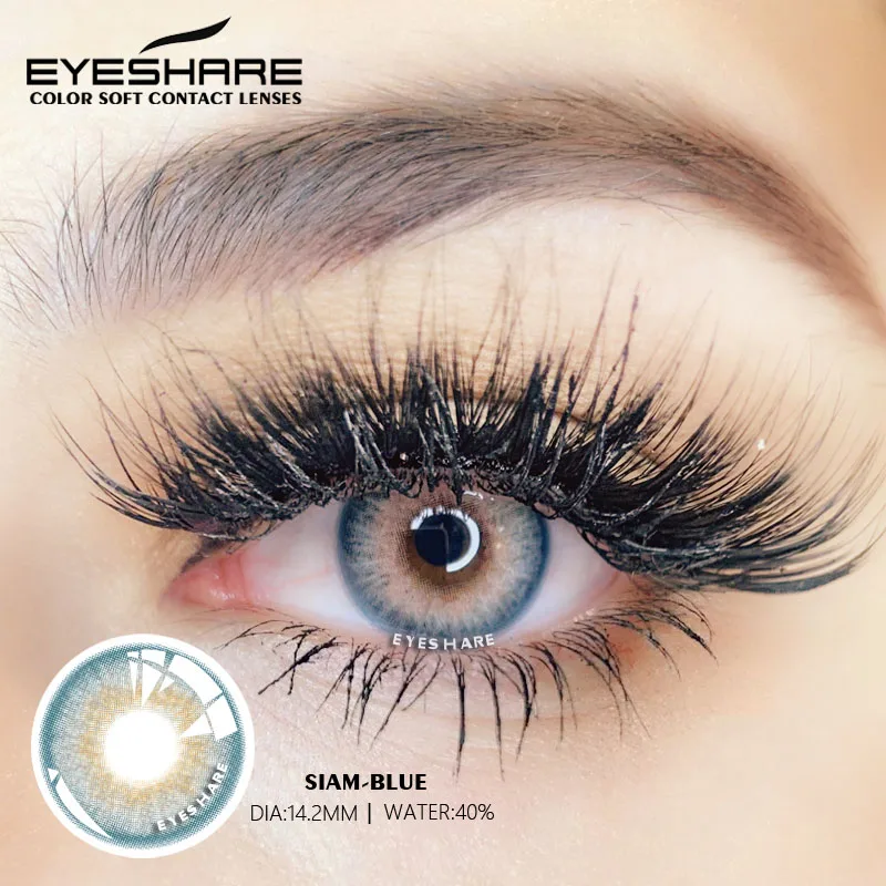 Серия EYESHARE SIAM мягкие контактные линзы цветные контакты красота для глаз косплей