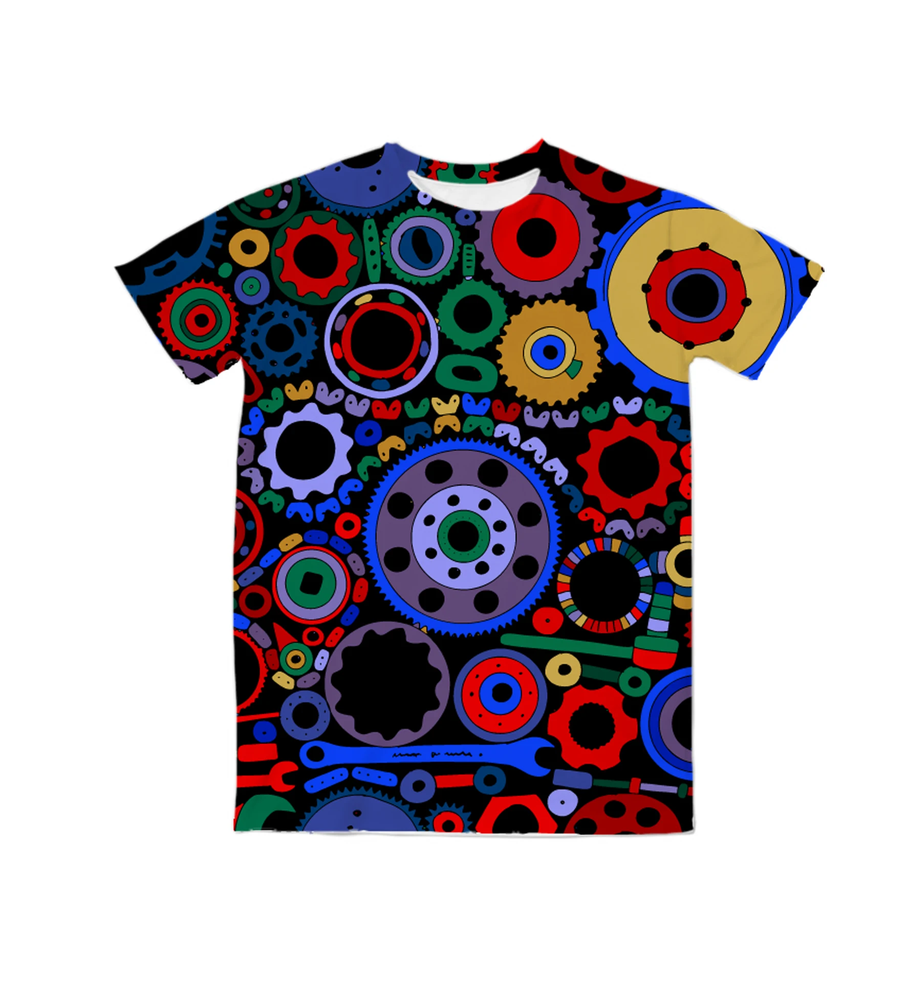 

Футболка с сублимационной печатью, Размер 3xl, 4XL, 5XL, 6XL